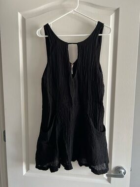 Free People Black Tunic